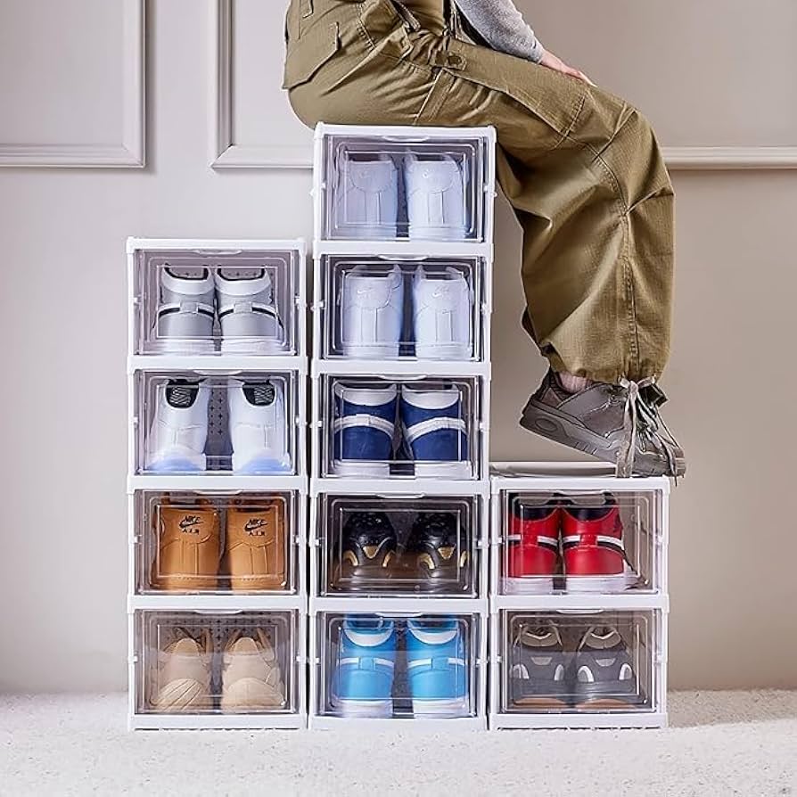 SHOES ORGANISER STORAGE BOXES