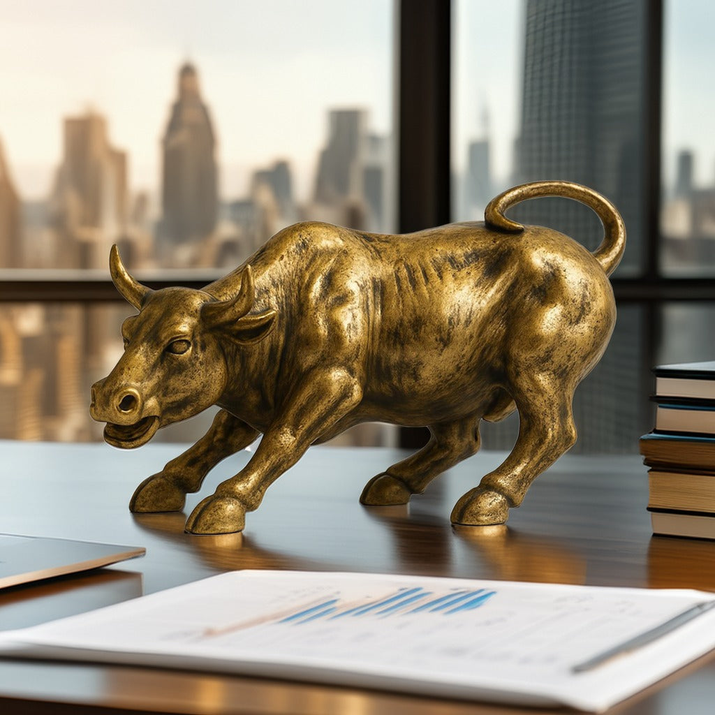 Charging Bull Statue