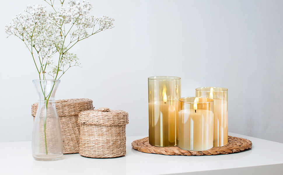 ✨ Unbreakable Flameless Candles: Safe Serenity for Your Space! 🕯