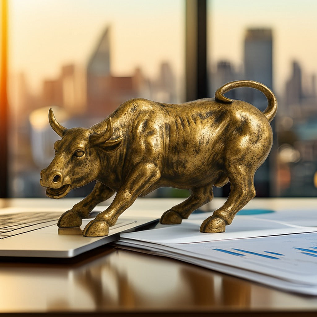 Charging Bull Statue