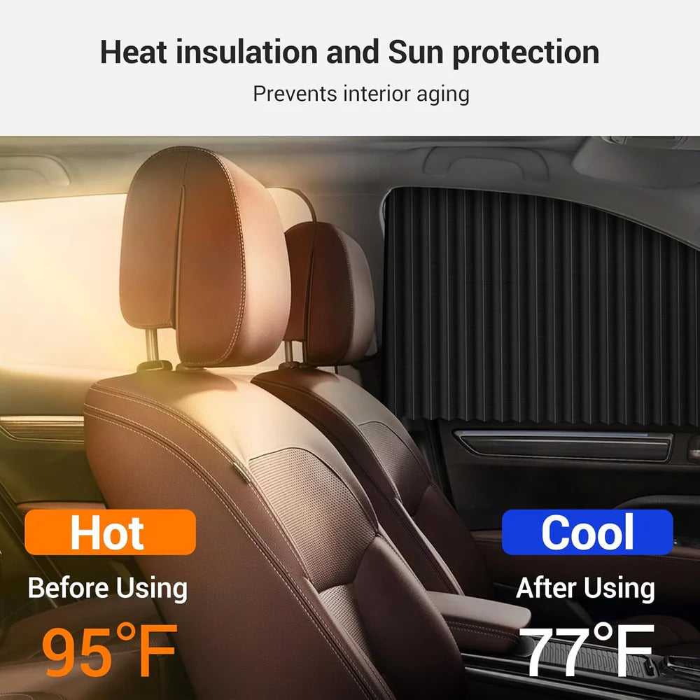 Zatooto Privacy Car Curtains